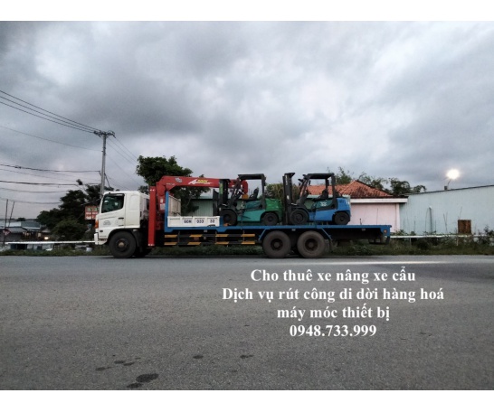 Dich vụ thuê xe cẩu thùng ở Đồng Nai uy tín 0948.733.999