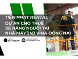 {Dự Án} Giao 2 xe nâng người cho công ty JNJ Vina ở Long Thành, Đồng Nai